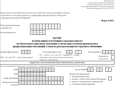 Фсс срок сдачи в 2024