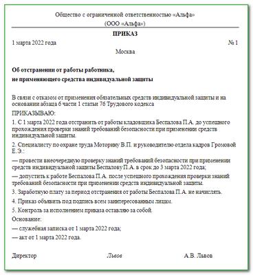 Положение об обеспечении работников средствами индивидуальной защиты 2022 по новым правилам образец