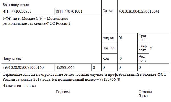 Образец пп в фсс травматизм 2023
