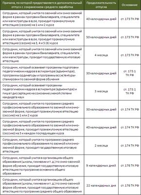 Положение об отпусках 2022 образец